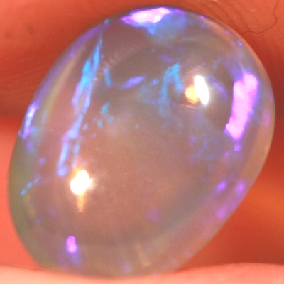 SOLID CRYSTAL OPAL Pretty purple 